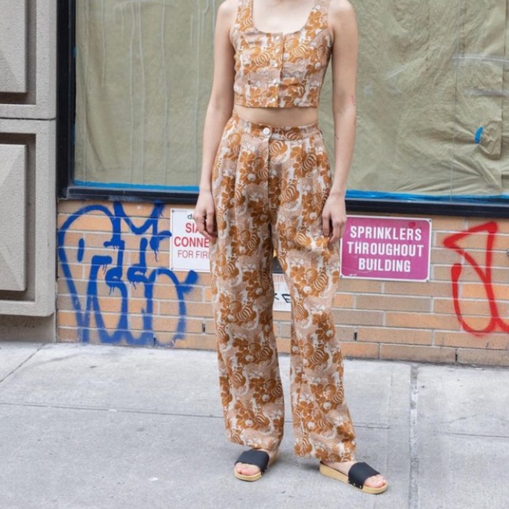 Ilana Kohn Peter Pan pineapple pants